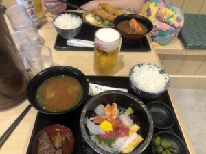 Japanese lunch (c) Sian Francis-Cox 2024