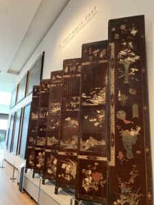 Japanese exhibit at the Ashmolean Library, Oxford (c) Sian Francis-Cox 2026
