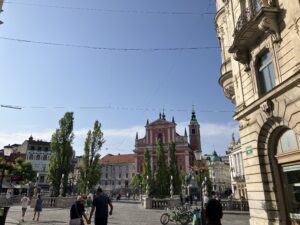 Previn Square, Ljubljana