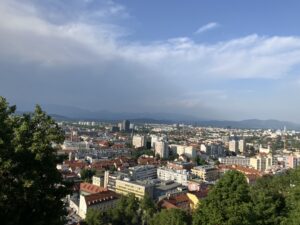 View from Ljubljana Castle