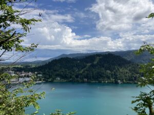 View of Lake Bled (c) Sian Francis-Cox 2025