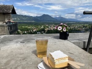 View from Bled Castle, Slovenia