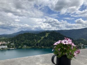 View of Lake Bled (c) Sian Francis-Cox 2025