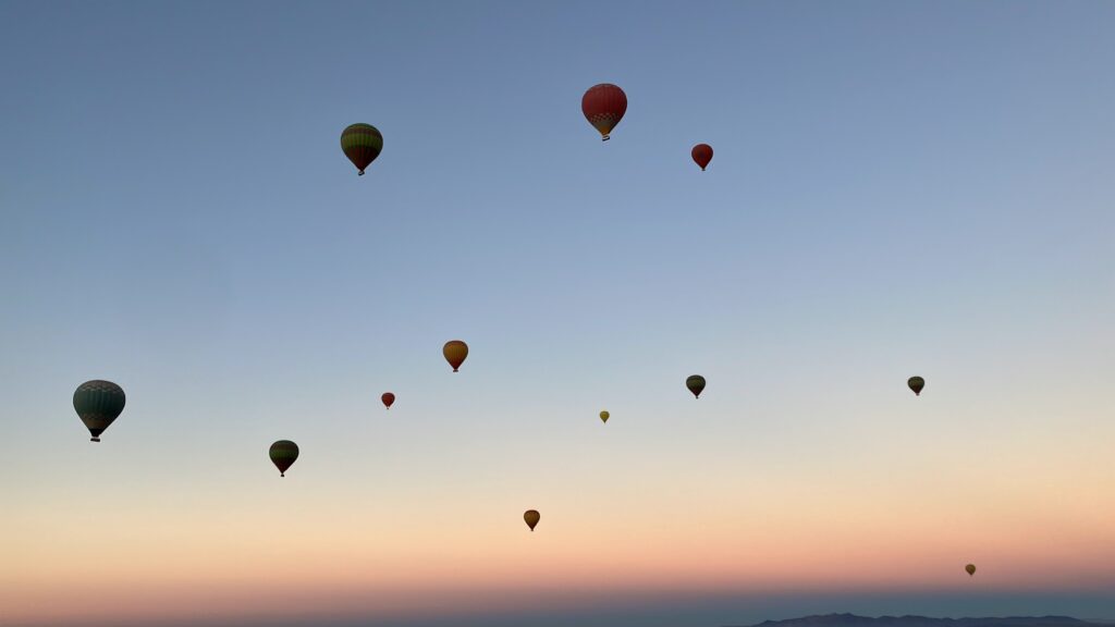 Hot air balloons Marrakesh - (c) Sian Francis-Cox