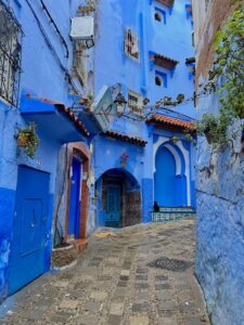 Chefchaouen alley (c) Sian Francis-Cox 2026