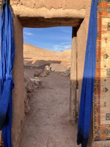 Doorway in Ait ben Haddou (c) Sian Francis-Cox 2026