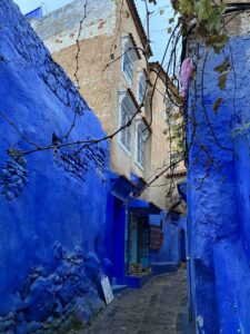 Chefchaouen doorway (c) Sian Francis-Cox 2026