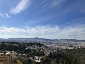 View from Acropolis, Athens (c) Sian Francis-Cox