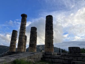 Columns at Delphi (c) Sian Francis-Cox 2026