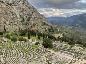 Amphitheatre at Delphi (c) Sian Francis-Cox 2026