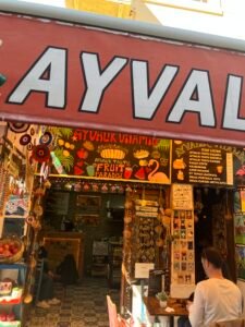 Ayvalik store front, Western Turkey