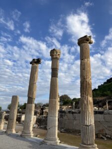 Columns at Ephesus, Selcuk (c) Sian Francis-Cox 2026
