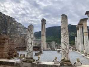 Columns at Ephesus, Selcuk (c) Sian Francis-Cox 2026