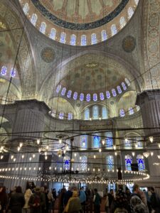 Blue Mosque interior, Istanbul (c) Sian Francis-Cox 2026