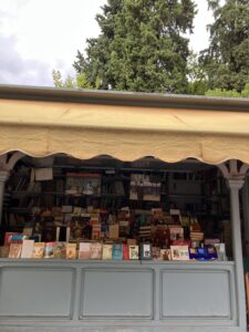 Madrid book stalls
