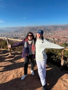 View of the Araway Qhata mountain, Cusco