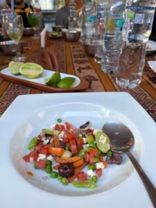 Cusco cooking class - ensalada soltera