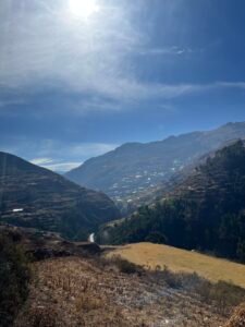 View of Araway Qhata mountain, Cusco