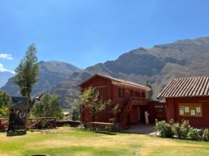 View of the Sacred Valley from Parwa Community Restaurant