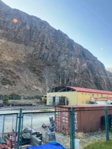 View from the Machu Picchu train