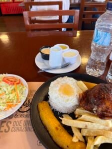 Eating out in Lima