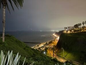 View of Lima at night