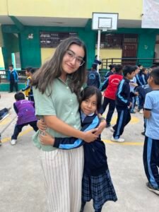 In the playground, Pachacútec